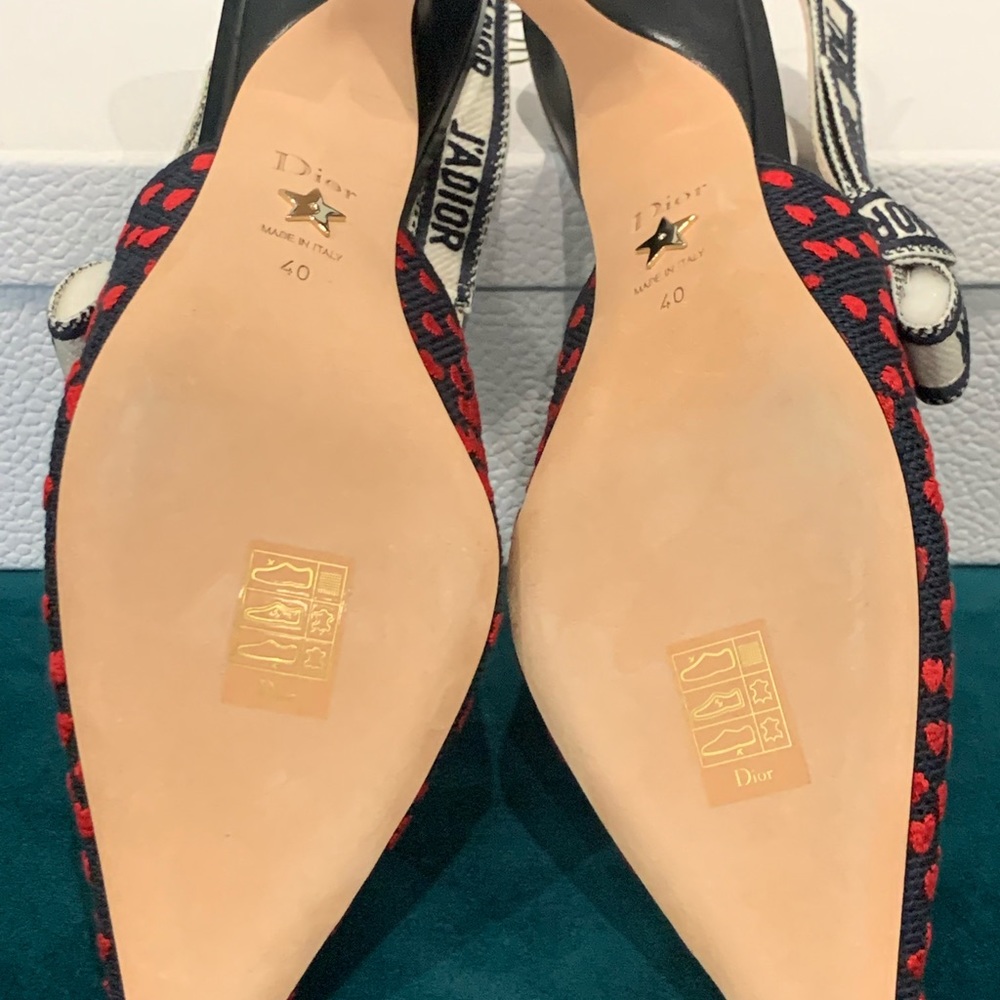 Dior J’Adior Slingback Pump Size 40 - Picture 7 of 7